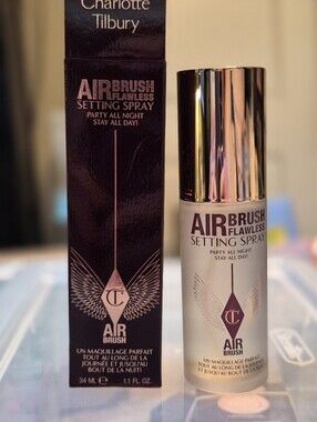 Charlotte Tilbury Airbrush Flawless Setting Spray, 34ml (Travel Size), NIB